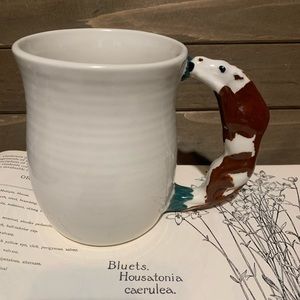 Happy Appy Valley Studio Art Pottery Mug Horse Equestrian Coffee Tea Mug. 16 oz